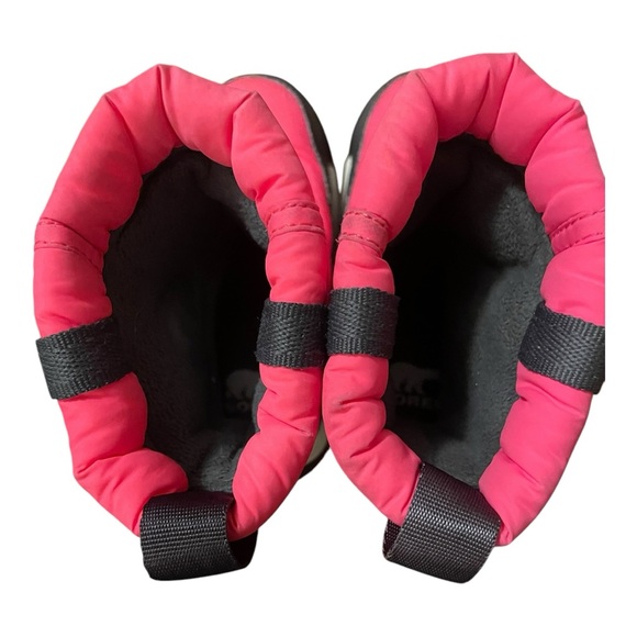 Sorel Youth Whitney II Puffy Mid Waterproof Boots Tropic Pink Size 9 - Picture 10 of 11